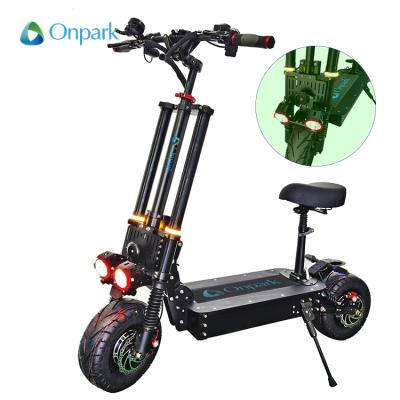 China Unisex Spin Electric 60 M/H 6000 8000 W Adult Powered 13 Inch Electric Scooter For Adult for sale