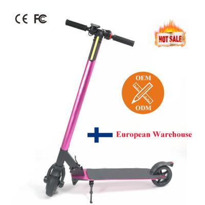 China Europe Warehouse 6.5 Inch 250w 350w Unisex Cheap Manufacturer Custom Pedal Powerful Adult Electric Scooter China Shenzhen Profesional for sale