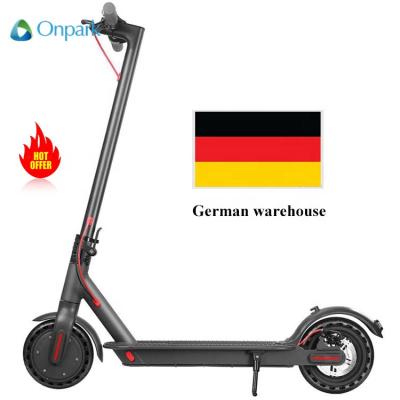 China Amazon Warehouse 300w battery 36v unisex small adult for sale 30kmh road electric scooter Spain for sale