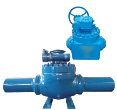 China General Top Entry Trunnion Mounted Ball Valve DBB for sale