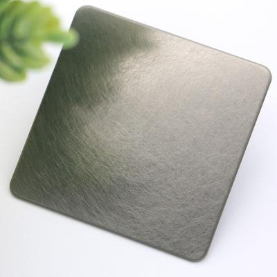 China Foshan factory supply decoration / construction / mental material stainless steel 0.3 mm vibration metal sheet SUS 304 color 1219*2438 directly for sale