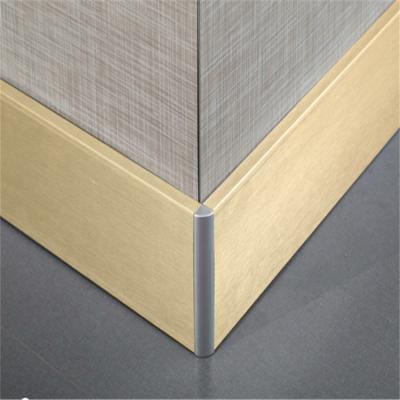 China Modern Hot Sale Skirting Tile Accessories Stainless Steel Skirting Board for sale