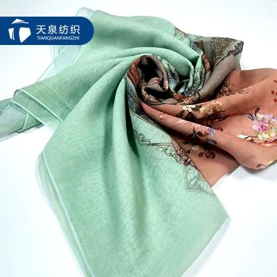 China Sustainable UAE Ukraine Twill Polyester Cotton Turkish Turkey Main Voile Scarf for sale