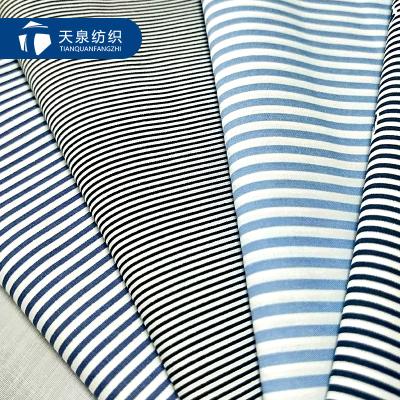 China Factory 133*72 Children's Clothing School Uniform Anti-static Weaving Pocketing And Canvas TC Poplin Fabric For Shirts for sale