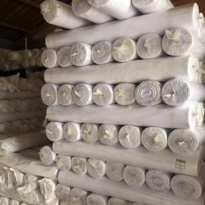 China Fabric TC65/35 45S*45S/110*76 Pocketing White Plain Weave Pocketing Roll Package Shrink-Resistant for sale