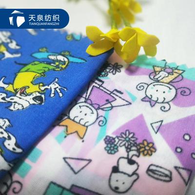 China Wholesale Shrink-resistant 100%cotton fabric/TC print printed fabric for ladies shirt dress110*76 96*72 for sale