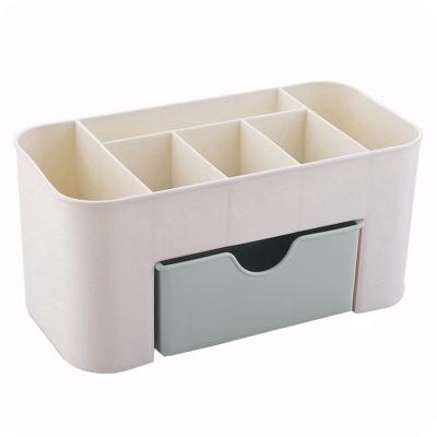 China Home Household Office Plastic Box Set Cotton Pad Make Up Storage Box Organizer for sale