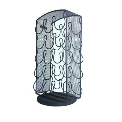 China 2021 Home China Metal Display Rack Rack Metal Grid Coffee Capsule Display Stand for sale