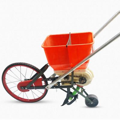 China Seeding & manual hand seed fertilizering planters/2 row step up corn/maize planter seed planting machine for sale