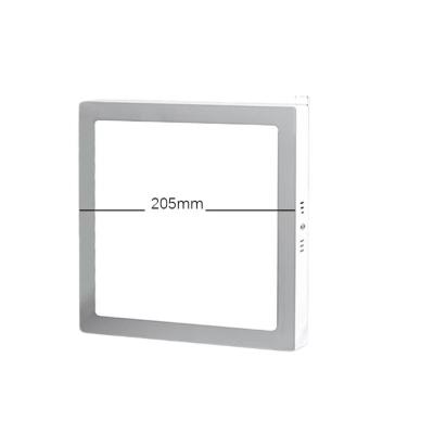 China Modern Ultrathin Round Square LED Panel Light Hotel Installation 18W Outdoor Panel Light Apartment Mall Panel Light for sale