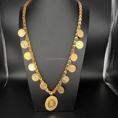 China 2021 Fashion Classics Circle Disc Mini Disc Charm Necklace Gold Simple Minimal Simple Pendant Jewelry 13 for sale