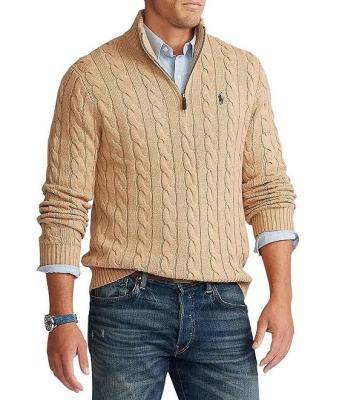 China High Quality Men's Sweater Pullover Anti-wrinkle OEM Custom Knitted Sweater For Men's Sweater for sale