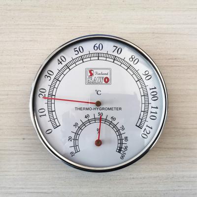 China Blow or set sauna room temperature and indoor humidity meter for sale