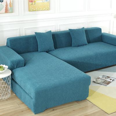 China Modern Stretch L Shape Sofa Cover Elastic Breathable Comfort Elastic Couch Style Living Room Furniture Cover for sale