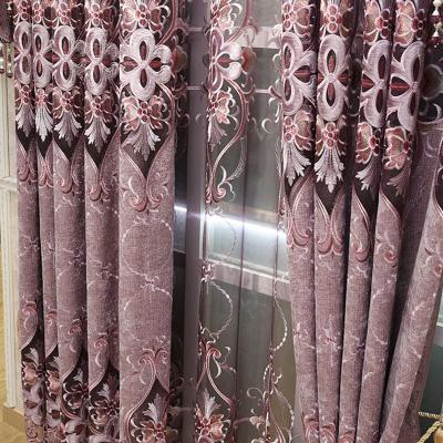 China Flame Retardant Blackout Curtains Jacquard Fabric Supplier Turkey Jacquard Curtain Fabric for sale