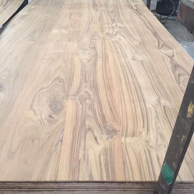 China FURNITURE 3mm 3.2mm Burma Natural 4mm Teak And Holly Fancy Plywood For India Market Grade AA for sale