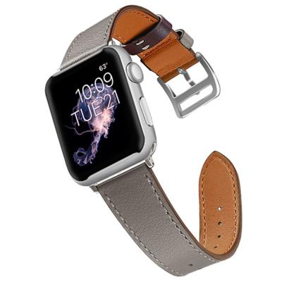 China IVANHOE Replacement Leather Bands For Apple Watch Band Strap Replacement Slim Leather Strap For iWatch Series 4/3/2/1 for sale