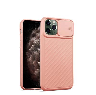 China IVANHOE Camera Cover Slide Camera Protector Protect Phone Case For iPhone11 pro Max Xs Max X XR XS 6 7 8 plus Soft Silicone TPU Back Cover Of The Case for sale