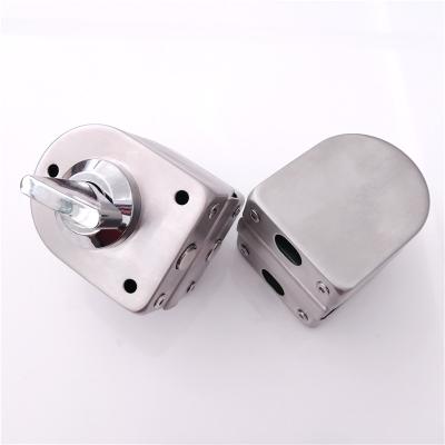 China Low price stainless steel glass door key glass lock for promotion for sale