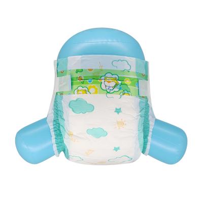 China Breathablenew Infant Super Soft Print Pocket Baby Diaper Printed Disposable Diaper For Baby 4-8Kg for sale