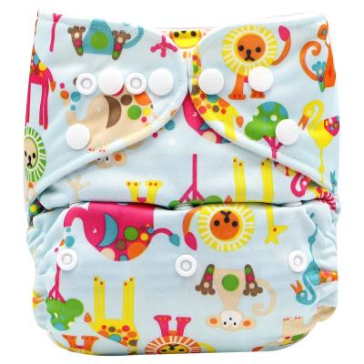 China Low Moq Cloth Printed Cloth Diapers Comfortable Eco-friendly Bamboo Baby Nappies For Newborn for sale