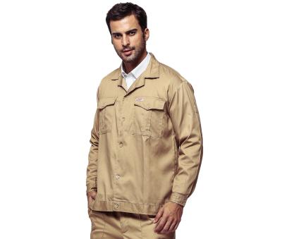 China Comfortable Mens Workwear Jackets Simple Style Industrial Safety Workwear  for sale