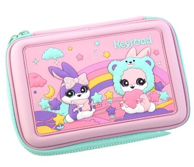 China 2020 new 3D kids custom made durable Shell EVA Pencil Case School Cute hard with good price in bulk for sale