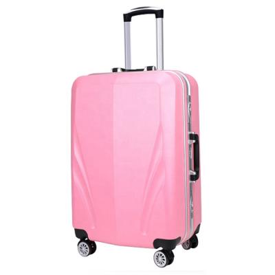 China Customized Unisex/Fashionable/Moderm Aluminum Luggage Print PC Frame 20 Inch Classic Suitcase Travel Bag Set Trolley Suitcases for sale