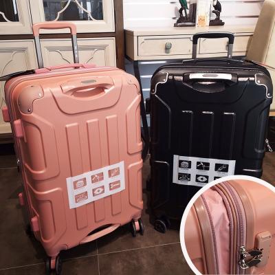 China New Design Oudoor Special Lightweight Double Zipper Exoandable Handle Travel/Business/PC Suitcase for sale