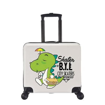 China Hot Selling Fashionable/Unisex/Moderm Printing Cartoon Suitcase ABS Spinner Kids Trolley Luggage for sale