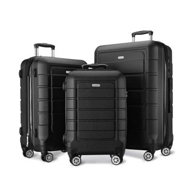 China School / Travel / Business Expandable Luggage Suitcase PC+ABS 3 Pieces Set With TSA Lock Spinner 20in24in28in for sale