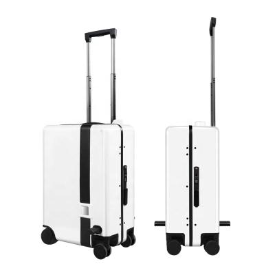 China Unisex/Fashionable/Moderm JVR new ride on 20 inch smart luggage suitcase with remote control carryon luggage for sale