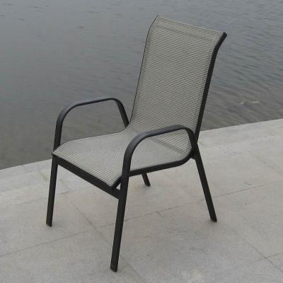 China Low MOQ steel chair WS7034 tslin fabric chair table set furniture best price shipping executive quick steel tube living room outdoor garden leisure for sale