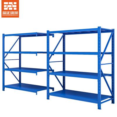 China Medium Duty Corrosion Protection China Manufacturer Modern Storage Racks Metal Shelving Warehouse Rack for sale