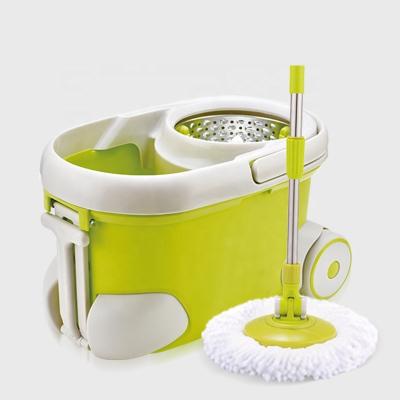 China Sustainable Magic Mop Bucket 360 Rotation With Wheels for sale