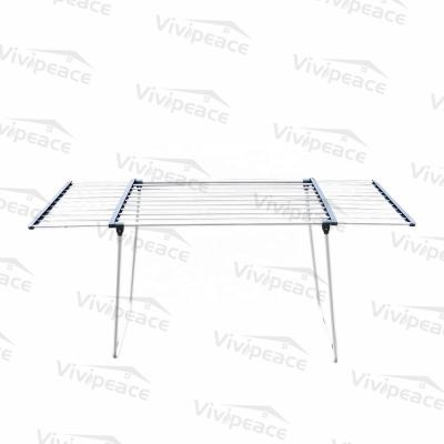 China Large Space Traditional Folding Telescopic Laundry Drying Rack for sale