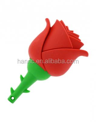 China USB flashdrive promotional flower, stick creative design for sale