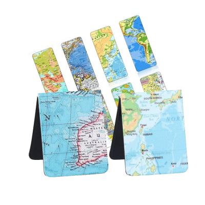 China Shape Magnetic Bookmarks Magnet Page Clip Markers Assorted Map Book Markers For Students Teachers Home Office School Reading Supplies for sale