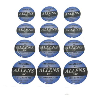 China Waterproof Custom Logo Bottlecaps Die Cut Transparent Round Raised Oval Epoxy Stickers for sale