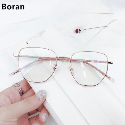 China For Computer Anti-Blue-light Ultra-light Round-Glass Glasses-Optical Reading Glass Frame-Shows for sale