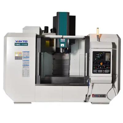 China Hotels Siemens Controller VMC850 VMC1160 CNC 3 Axis Milling Machine Machining Center for sale