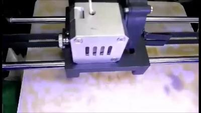 China Nylon-/flexibler Drucker-Tischplattenart 200 Höchstgeschwindigkeit der Kohlenstoff-Faser-3D Mm/S zu verkaufen