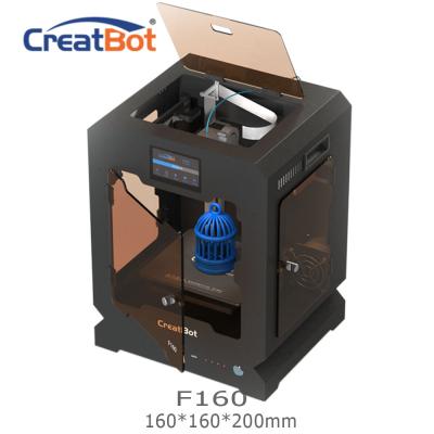 China F160 3d printer met koolstoffilamenten 160 * 160 * 200 Mm Build-volume enkele extruder Te koop