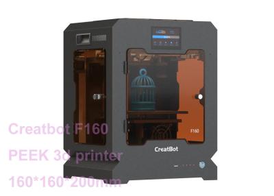 China Het enige Hoofd sloot volledig Hoge Resolutie in 3D Printer Op hoge temperatuur 3d Printer Creatbot F160 GLUURT Te koop