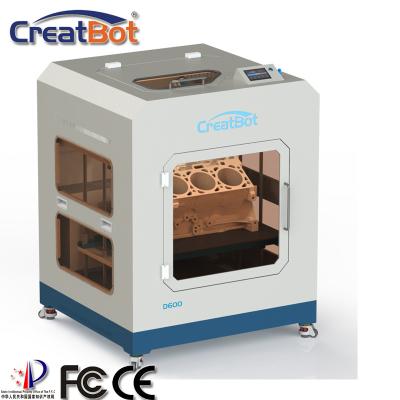 China Stable Industrial CreatBot 3D Printer Full Enclosed Metal Chamber Easy Operation for sale