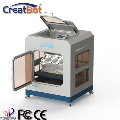 Chine Doubles extrudeuses de grande imprimante industrielle de CreatBot 3D automatiques avec l'écran tactile de couleur à vendre