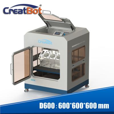 China 0.05mm Max Resolution CreatBot 3D Printer Dual Extruders Full Enclosed Metal Chamber for sale