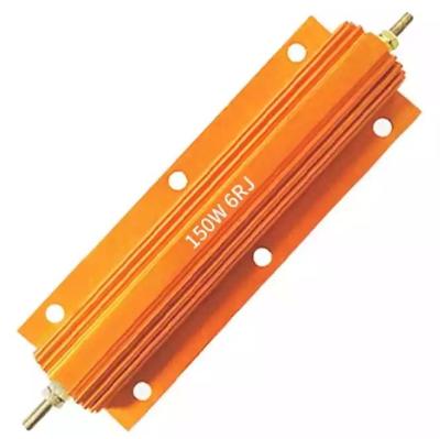 China RX24 150w 6RJ Gold Aluminum Housed Wirewound Resistors for automotive LED lights for sale