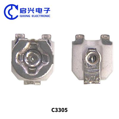 China Metalen glazen C3305 potentiometer met 100R-1M weerstandsbereik voor versterkers Te koop