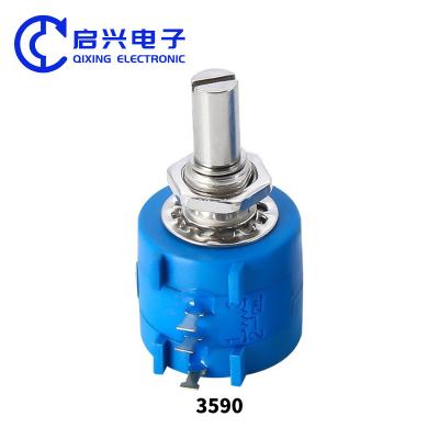 China Bones wxd3590 10 Drehungen 5k 10k 20k 50k 100k Federrücklaufpotentiometer zu verkaufen